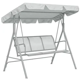Outsunny Hollywoodschaukel Grau 3-Sitzer