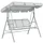 Outsunny Hollywoodschaukel Grau 3-Sitzer