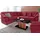 sit&more Eckcouch Kunstleder 2-Sitzer Rot