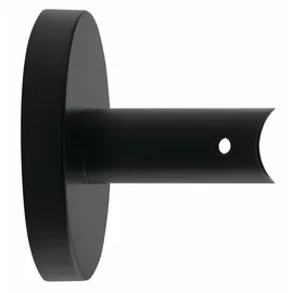 Sapho Adapter für direkten Anschluss in die Wand, für Rundprofile, schwarz - Schwarz