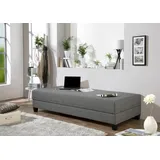 Maintal Gästebett mit Bettkasten grau