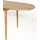 ZUIVER Twist 185/240 x 76 x 90 cm oval Eiche beige