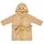 Bademantel GIRAFFE in sand Gr 92