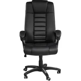 Tectake Chefsessel schwarz