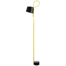 Hay Rope Trick LED-Stehleuchte schwarz/gelb