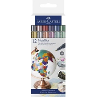 Faber-Castell Marker Metallics 12er Set