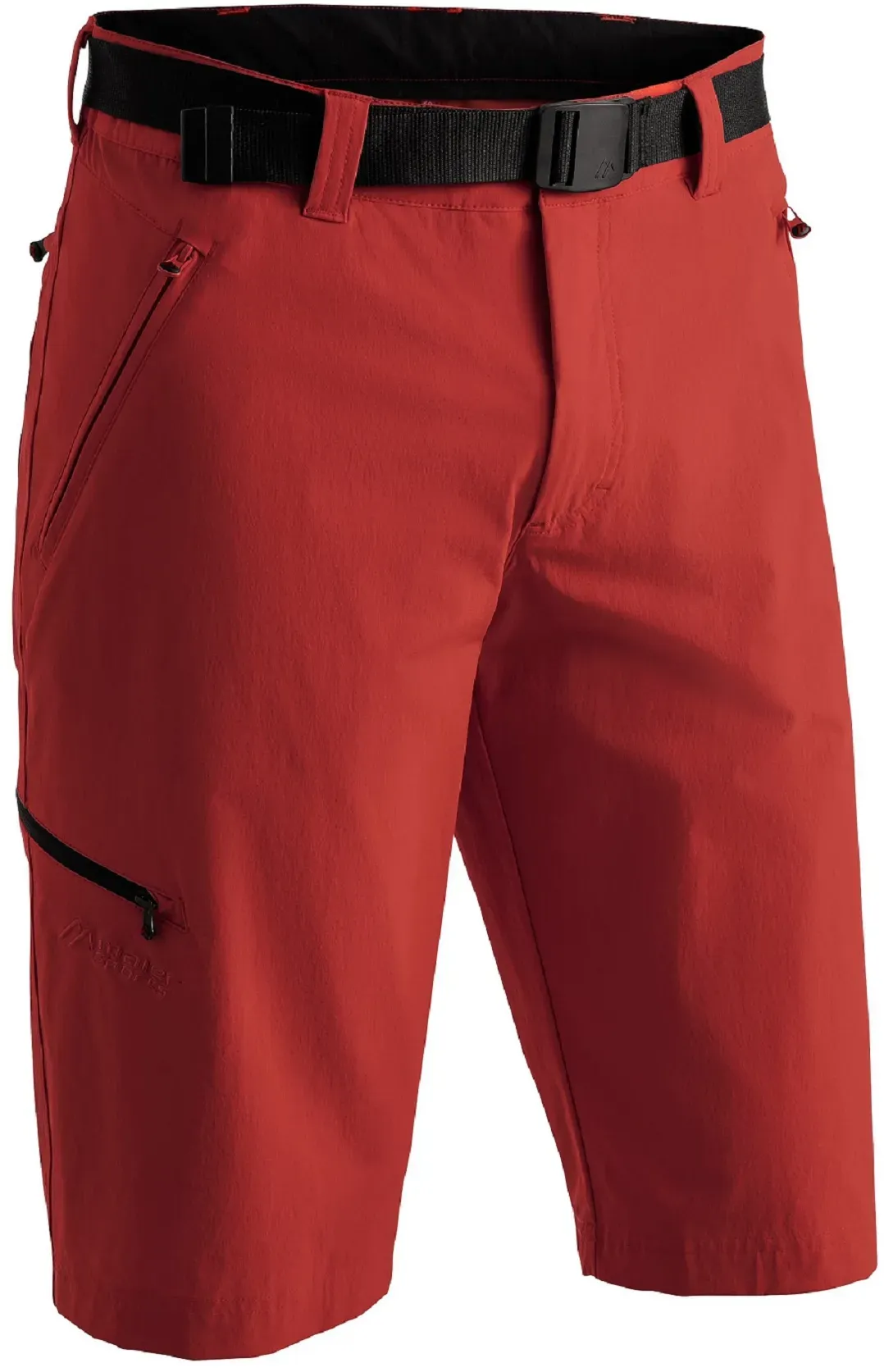 Maier Sports Wanderhose Bermuda Nil rot Herren