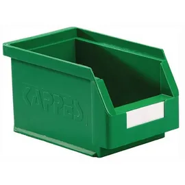 RasterPlan Sichtlagerkasten L230xB140xH130mm PE grün KAPPES