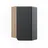 Vicco Eckhängeschrank Karen 50 x 75 cm Grau