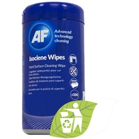 AF Isoclene Wipes; wiederverschließbare Dose mit 100 mit Isopropanol getränkten Reinigungstüchern
