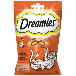 DREAMIES Snack für Katzen mit Huhn 60g