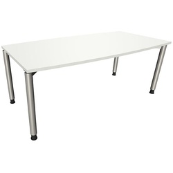 fm Büromöbel Konferenztisch »Fastline« 180 cm weiß, 180x80 cm
