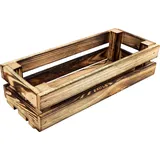 Creative Deco Holzkiste 34 x 14 x 9 cm 14-tlg. braun