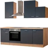 Flex-Well »Morena«, Breite 220 cm mit und ohne E-Geräte, grau