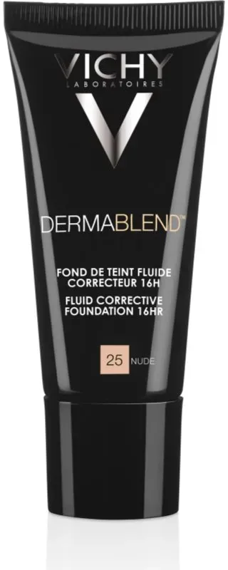 Vichy Dermablend Korrektur Foundation mit UV Faktor Farbton 25 Nude  30 ml