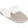 Vanuba Hüttenschuhe Beige/Weiß 37