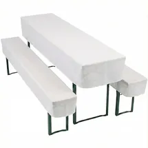 nyvi Tischhusse NYVIGala Weiß 50 x 220 cm