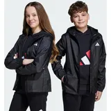 Adidas Regenjacke Kinder - Black - 11-12 Jahre