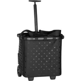 Reisenthel carrycruiser Einkaufstrolley 47,5 cm glossy dots black