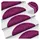 vidaXL Stufenmatte 56 x 17 cm Violett