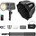 Multiblitz Set Fotolicht LED 100W Lampenstativ Lichtstativ Octagon Softbox Ø40cm, Dauerlicht, Schwarz, Silber
