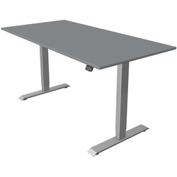 Kerkmann Höhenverstellbarer Steh-Sitz-Tisch (elektrisch) »Move 1« 160 cm grau, 160x120x80 cm