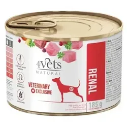4 Vets Hund Nierenersatzmittel 185g
