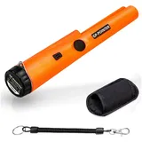 Kityhome Metalldetektor Professioneller Pinpointing-Metalldetektor orange