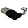 Inter-Tech USB-C auf USB-A Adapter Schwarz