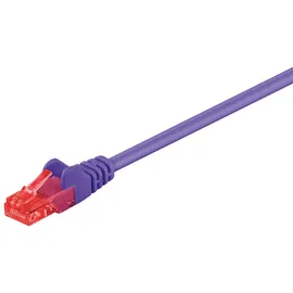 goobay 95272 CAT 6 Patchkabel, U/UTP, Violett