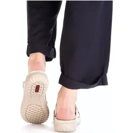 Rieker Damen Pantolette silber/platin, Damen:40 EU