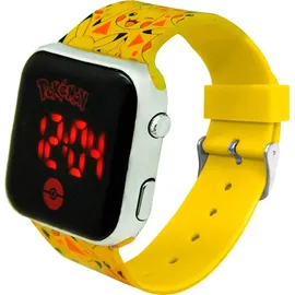 Kids Euroswan Pokemon Pikachu 1-tlg Digital Gelb Silikonarmband onesize