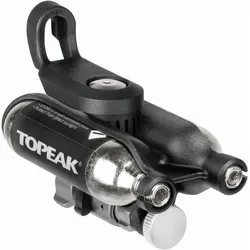 Pumpe co2 pack Kraftstoff Topeak Ninja Master+ bunt|SCHWARZ|silber No Size