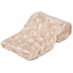Decke für Haustiere Trixie Cosy Beige Plüsch 150 × 100 CM
