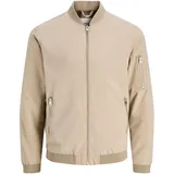 JACK & JONES JJERUSH Bomber beige M