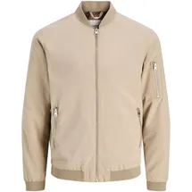 JACK & JONES JJERUSH Bomber beige M