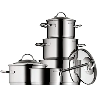5-tlg. 3 x Fleischtopf + Bratentopf + Stielkasserolle