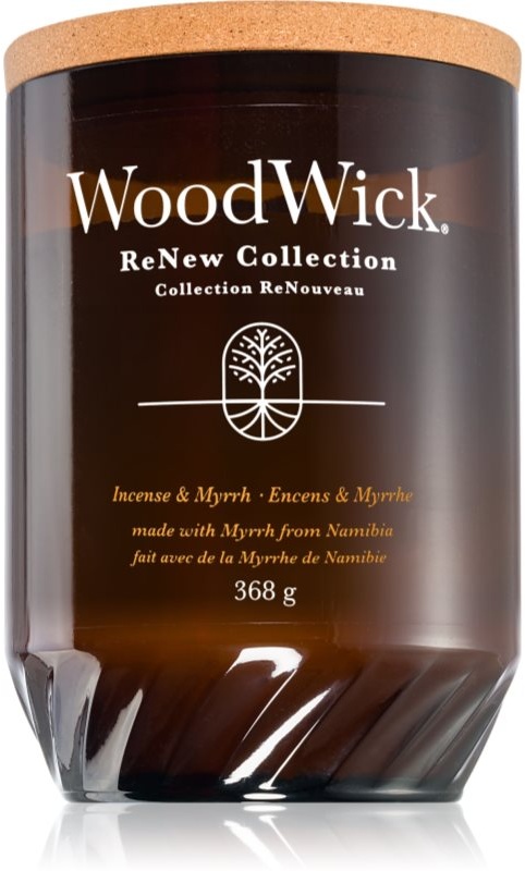 Woodwick Incense & Myrrh Duftkerze 368 g