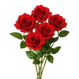 Decoris Kunstblume Rose (DH 8x55 cm) - DH 8x55 cm