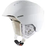 Alpina Grand Skihelm, weiß-Prosecco matt, 54-57 cm