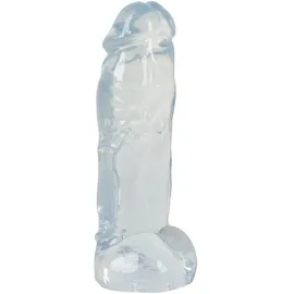 CRYSTAL Naturdildo „Big Dong“, transparent
