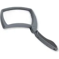CARSON Tragbares Vergrösserungsglas MJ-50 MagniFold Schwarz und Grau 127 mm