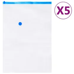vidaXL Vakuumbeutel Aufbewahrungsbeutel 2 Größen 10 Stk.