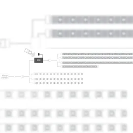 Paulmann YourLED RGB-Controller mit IR-Fernbedienung
