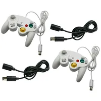 2x Controller Gamepad + 2x Verlängerungskabel für Nintendo Gamecube und Wii