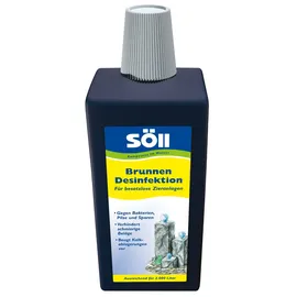 Söll BrunnenDesinfektion 1 l – Wasserpflege für Springbrunnen