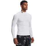 Under Armour Coldgear Armour Comp Mock weiß/schwarz XXL