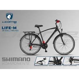 licorne bike gmbh M-V-ATB 28 Zoll schwarz/grau