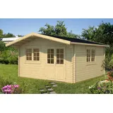 averto Gartenhaus 5 x 5 m Natur