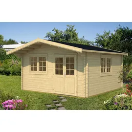 averto Gartenhaus 5 x 5 m Natur